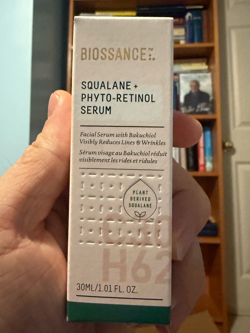 Brand New Biossance Squalane + Phyto-Retinol Serum – 30mL